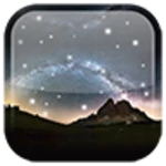 night sky android application logo